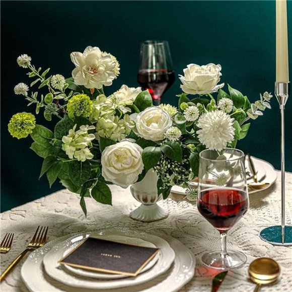 Multi Use Artificial Flowers Combo for DIY Centerpieces Arrangements Wedding DIY - Picture 5 of 6